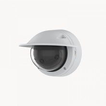 Load image into Gallery viewer, Santa Cruz Video Security LLC - Image - AXIS P3818-PVE side view with sunshield