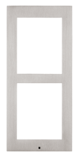 Load image into Gallery viewer, 2N IP Verso - Frame for Installation on the Surface - 2 Modules - nickel