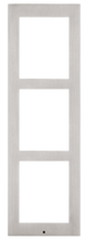 Load image into Gallery viewer, Santa Cruz Video Security LLC - Image - 2N IP Verso  -  3 Module Frame for Surface Installation  - nickel