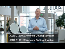 Load and play video in Gallery viewer, Santa Cruz Video Security LLC - Image - AXIS C1210-E Network Ceiling Speaker