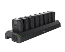 Load image into Gallery viewer, Santa Cruz Video Security LLC - Image - AXIS W701 Docking Station 8-Bay with AXIS W100 Body Worn Cameras