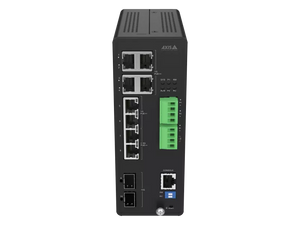 Santa Cruz Video Security LLC - Image - AXIS D8208-R Industrial PoE++ Switch