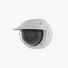 Load image into Gallery viewer, Santa Cruz Video Security LLC - Image - AXIS P3818-PVE side view with sunshield
